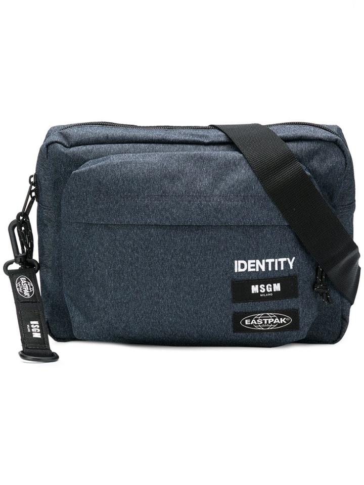 Msgm Maxi Belt Bag - Blue