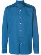 Borriello Denim Button-down Shirt - Blue
