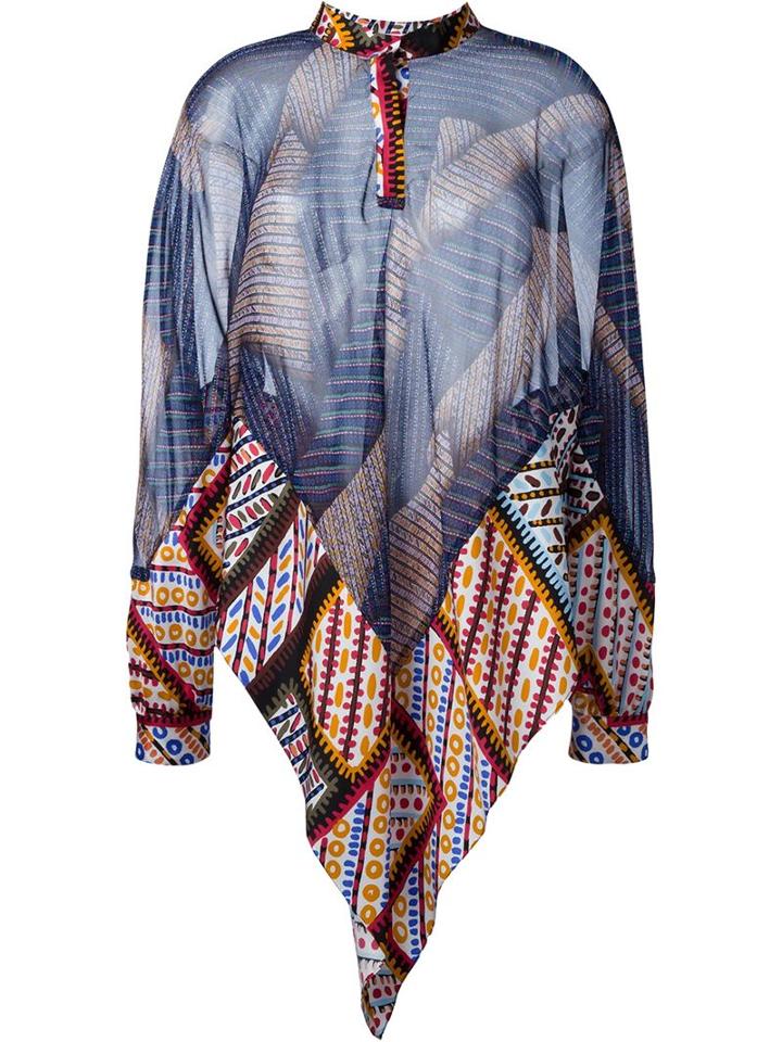 Msgm Patchwork Tunic