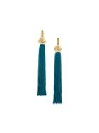 Saint Laurent Loulou Earrings - Blue