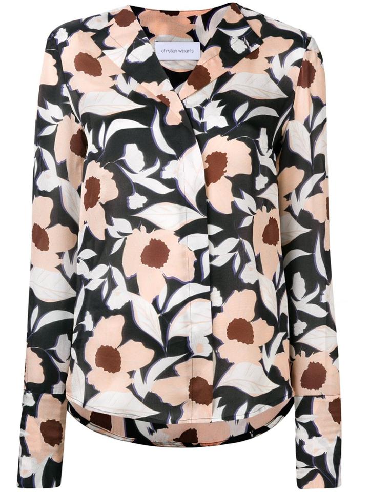 Christian Wijnants Printed Shirt - Pink & Purple