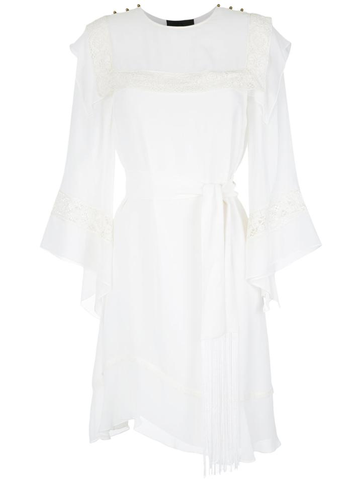 Nk Lace Panels Dress - White