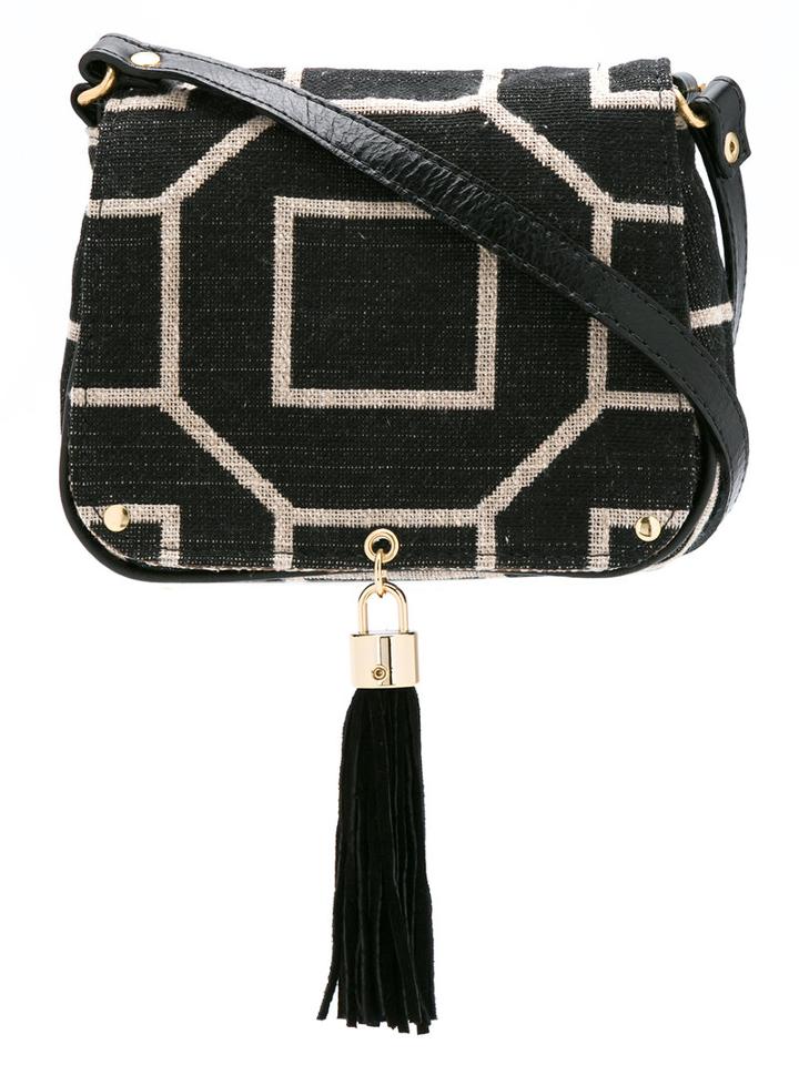 Xaa - Hanging Tassel Shoulder Bag - Women - Cotton - One Size, Black, Cotton