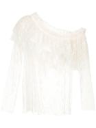 Alice Mccall Day Dreamer Sheer Blouse - Nude & Neutrals