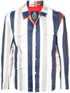 Guild Prime Striped Jacket - White