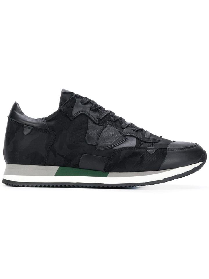 Philippe Model Sneakers Tropez Camouflage 3d - Black