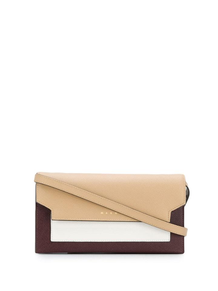 Marni Trunk Wallet - Neutrals