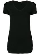 Le Tricot Perugia Classic Fitted T-shirt - Black