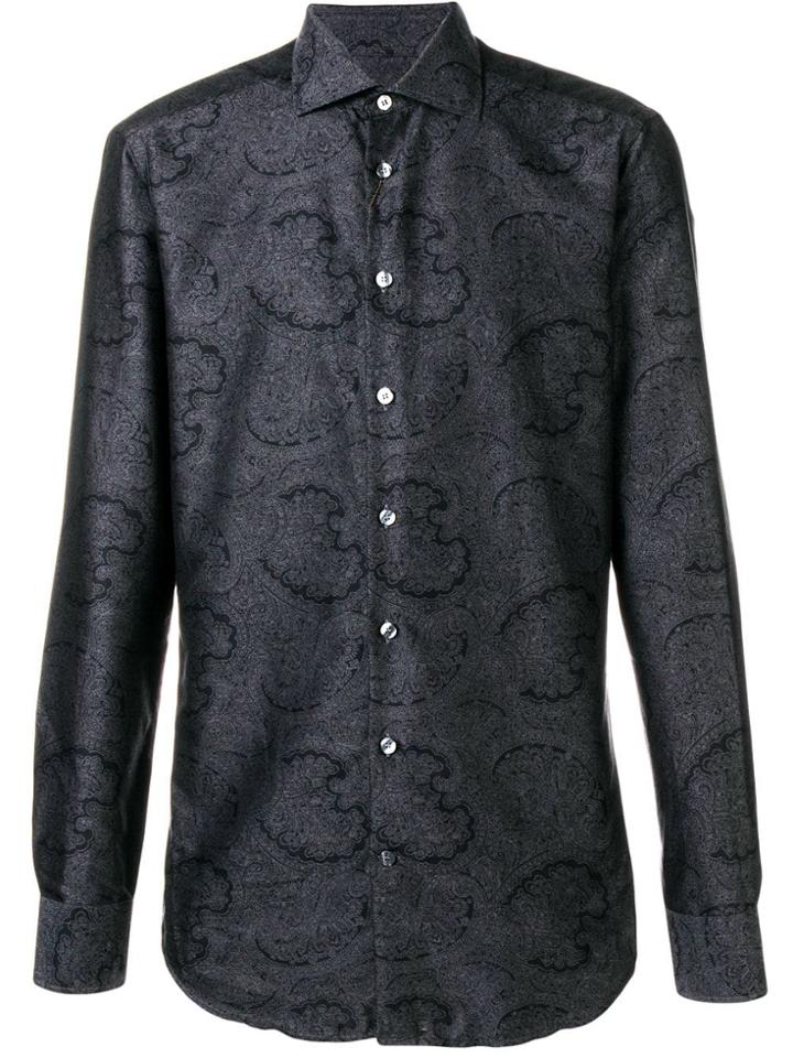 Etro Patterned Shirt - Black