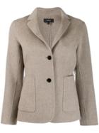 Theory Classic Fitted Blazer - Neutrals