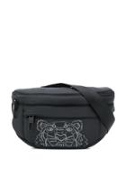Kenzo Tiger Embroidery Belt Bag - Black
