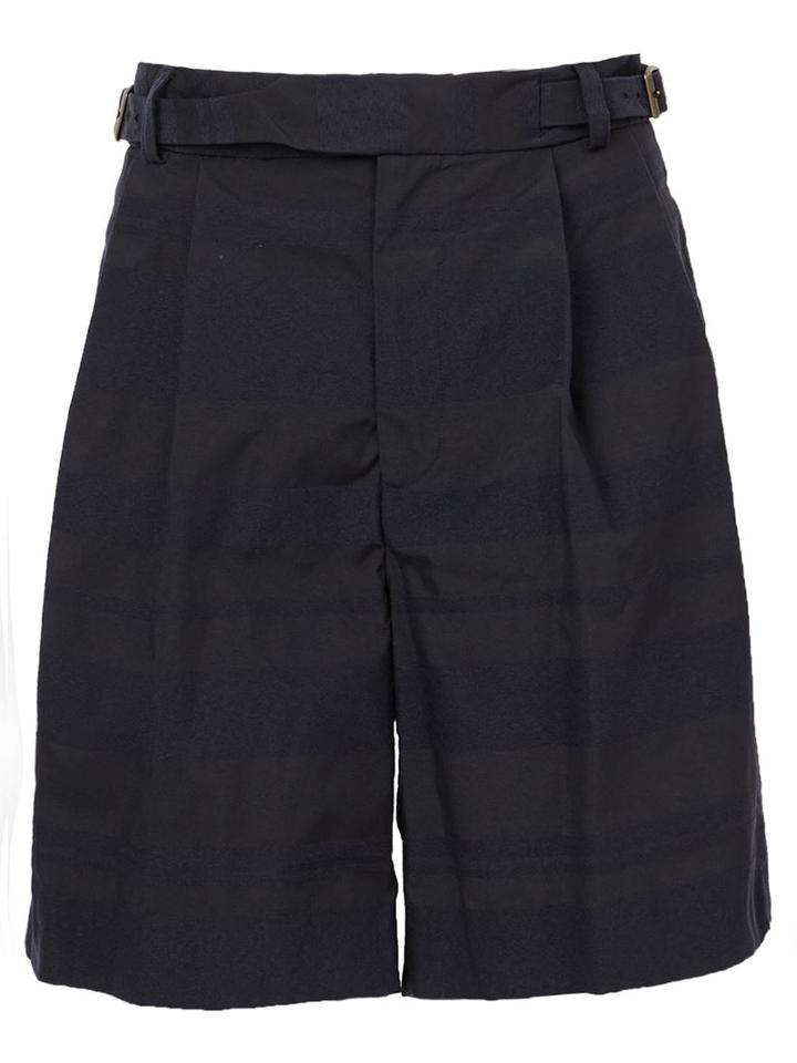 Kolor Tonal Stripe Shorts