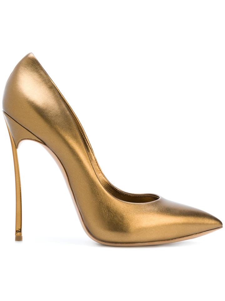 Casadei Blade Pumps - Metallic