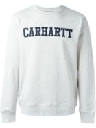 Carhartt Logo Print Sweatshirt, Men's, Size: Xl, Grey, Cotton