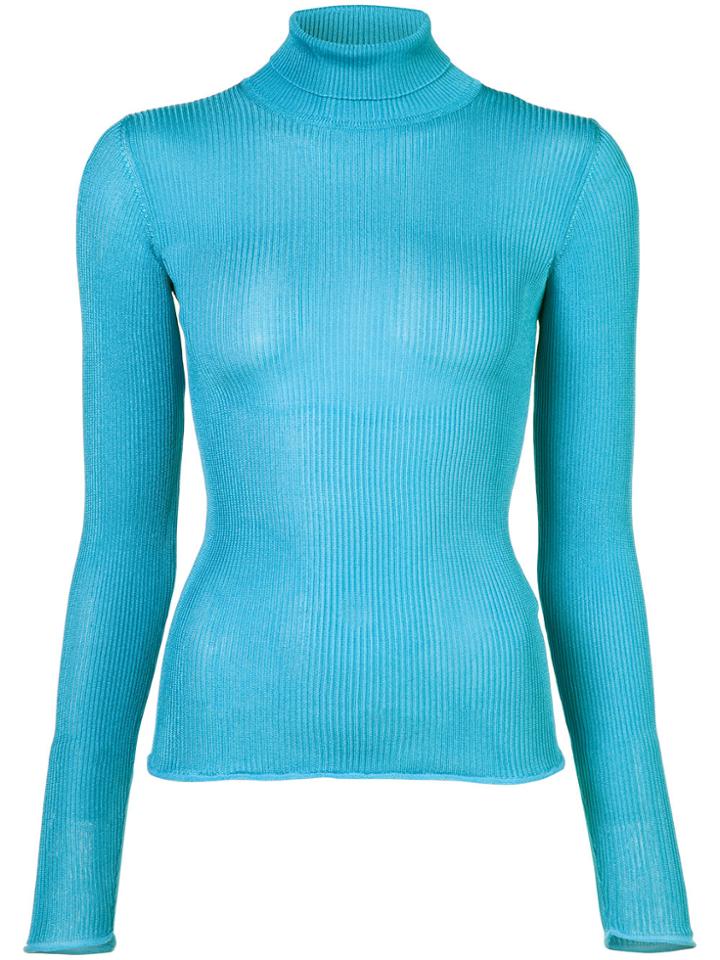 Missoni Turtleneck Jumper - Blue