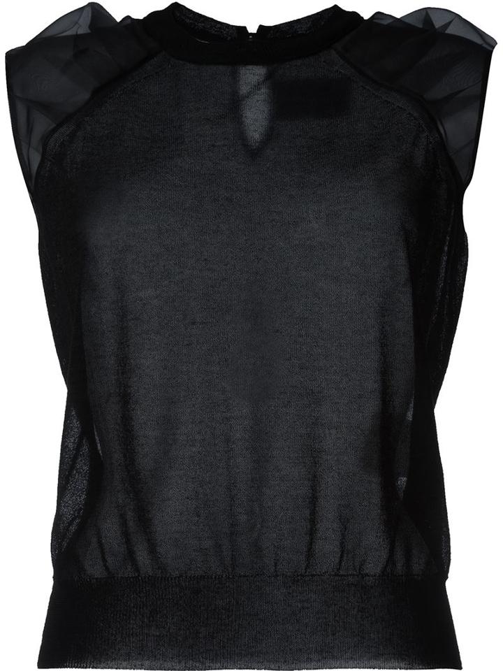 Kolor See-through Blouse