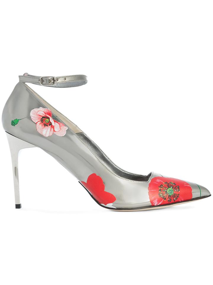 Oscar De La Renta Roos Pumps - Metallic