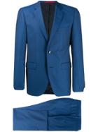 Boss Hugo Boss Fitted Suit - Blue