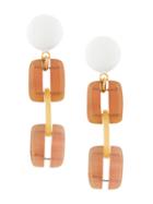 Marni Chunky Clip-on Earrings - Nude & Neutrals