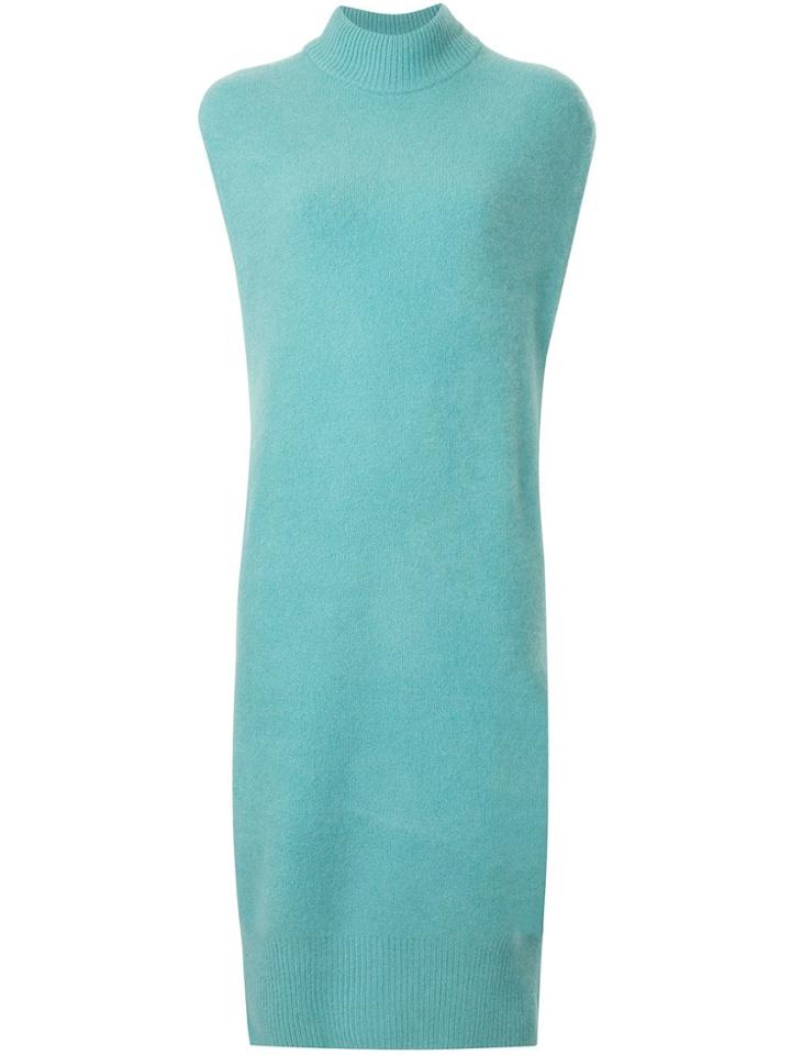 H Beauty & Youth Sleeveless Sweater Dress - Green