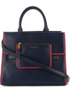 Marc Jacobs Madison Tote, Women's, Blue, Calf Leather