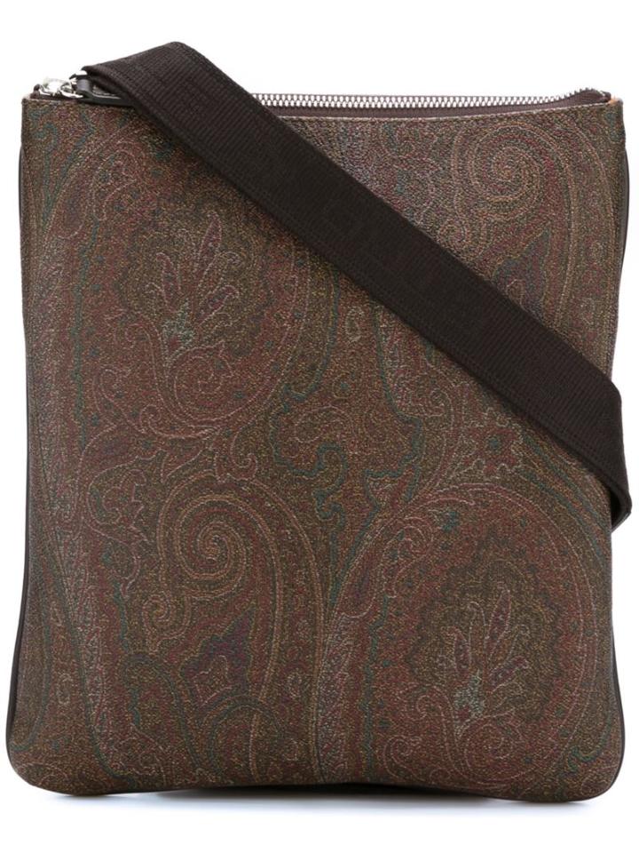 Etro Paisley Pattern Messenger Bag