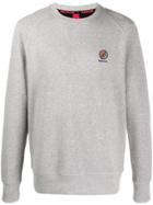 Raeburn Embroidered Logo Sweatshirt - Grey