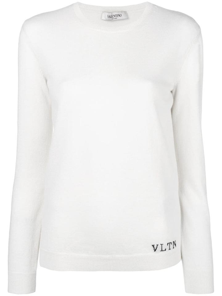 Valentino Vltn Jumper - White