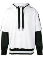 Dolce & Gabbana Removable Sleeve Hoodie - White