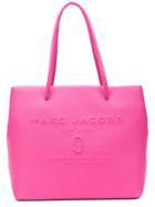 Marc Jacobs Logo Shopper East-west Tote - Pink & Purple