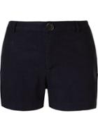 Uma Raquel Davidowicz - 'boto' Shorts - Women - Linen/flax/spandex/elastane/viscose - 44, Blue, Linen/flax/spandex/elastane/viscose