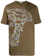 Versace Collection Logo T-shirt - Green