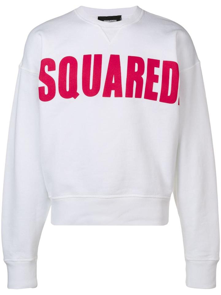 Dsquared2 Big Logo Sweatshirt - White