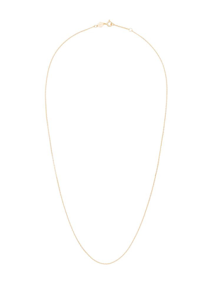 Anni Lui Metallic Gold Cross Chain 55 Necklace