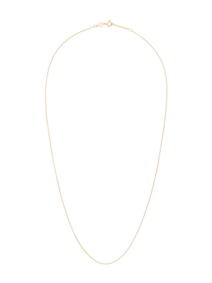 Anni Lui Metallic Gold Cross Chain 55 Necklace