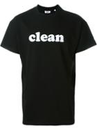 Gcds Clean Print T-shirt, Men's, Size: Xs, Black, Cotton