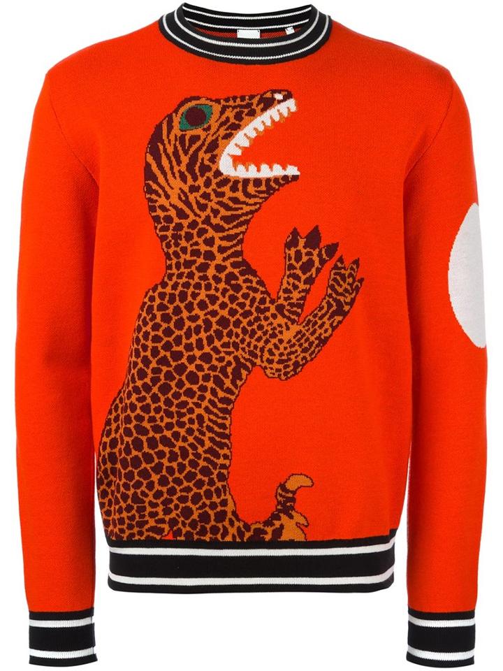 Paul Smith Dinosaur Intarsia Sweater