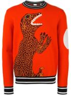 Paul Smith Dinosaur Intarsia Sweater