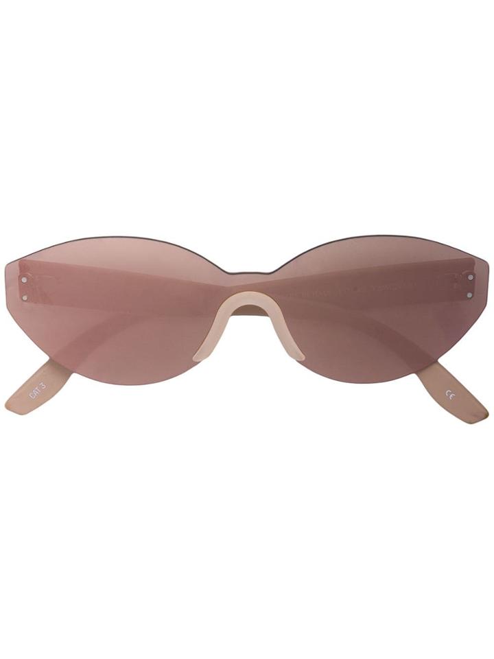 Yeezy Oval Sunglasses - Nude & Neutrals