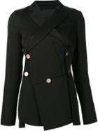 Proenza Schouler Asymmetric Raw Edge Blazer