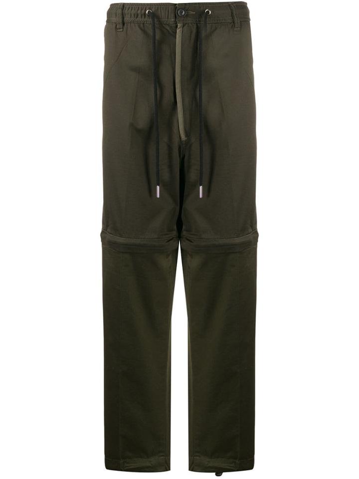 Diesel Straight Leg Cargo Trousers - Green