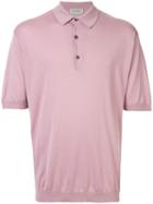 John Smedley Short-sleeve Polo Shirt - Pink