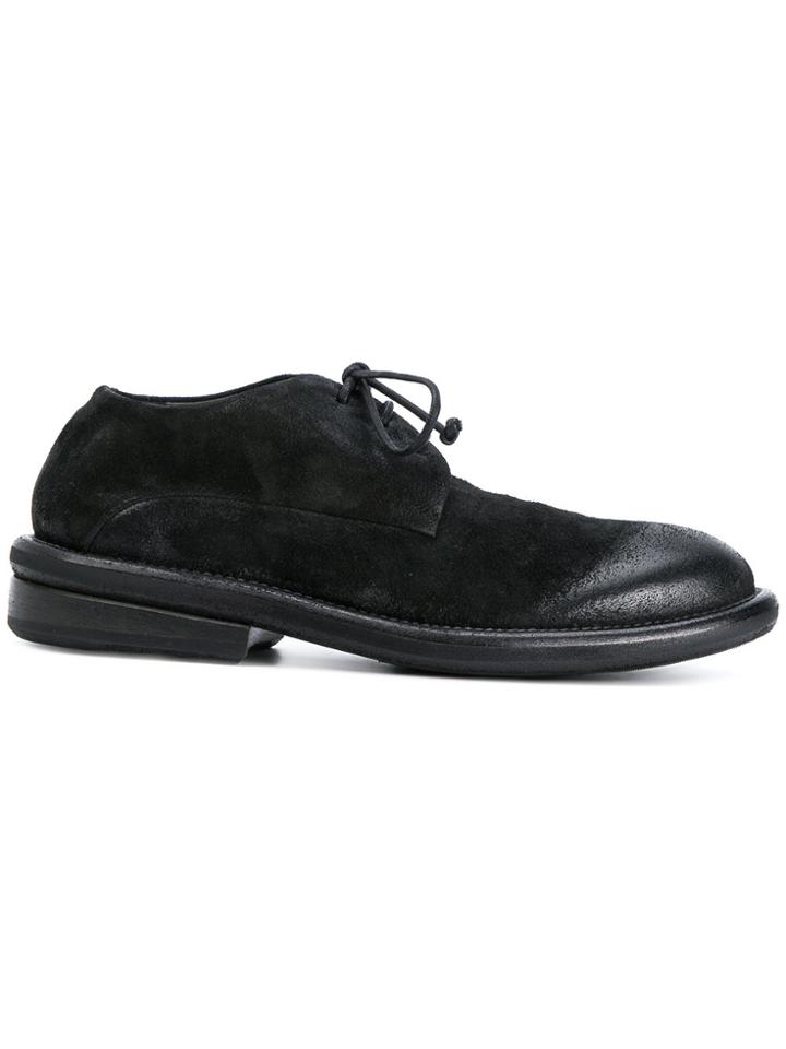 Marsèll Polished Toe Lace-up Shoes - Black