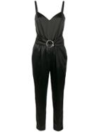 Boutique Moschino Belted Jumpsuit - Black