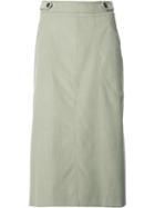Vanessa Seward 'charlie' Skirt, Women's, Size: 38, Nude/neutrals, Cotton/spandex/elastane