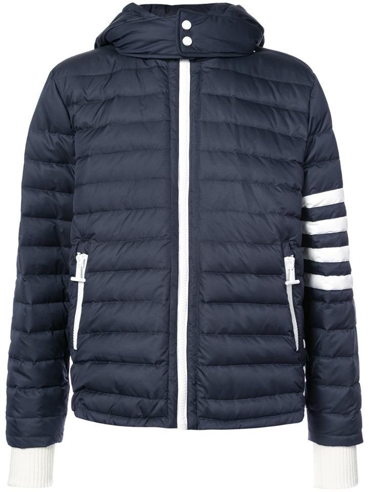 Thom Browne Downfilled Ski Jacket With 4-bar Stripe Sleeve &