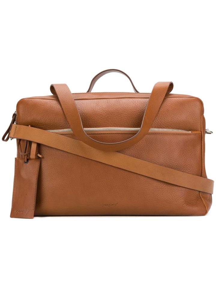 Marsèll Pebbled Grain Shoulder Bag - Brown