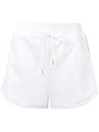 Versace Jeans Mesh Track Shorts - White
