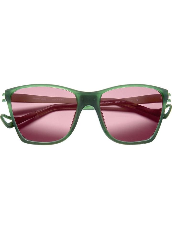 District Vision Keiichi District Sky G15 Sunglasses - Green