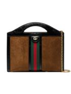 Gucci Brown Ophidia Large Suede Bag